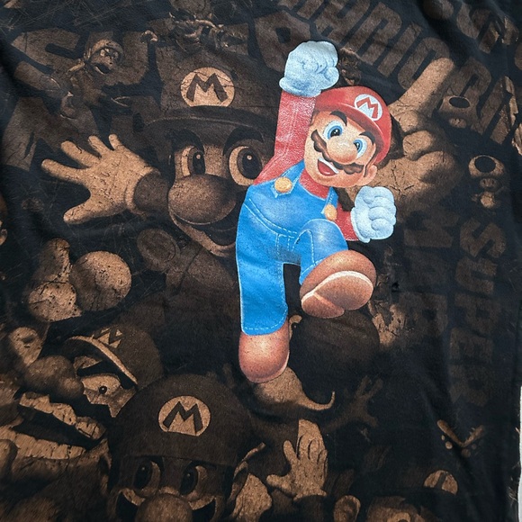 Vintage Super Mario AOP Mexican Gicab Tag - Picture 2 of 12